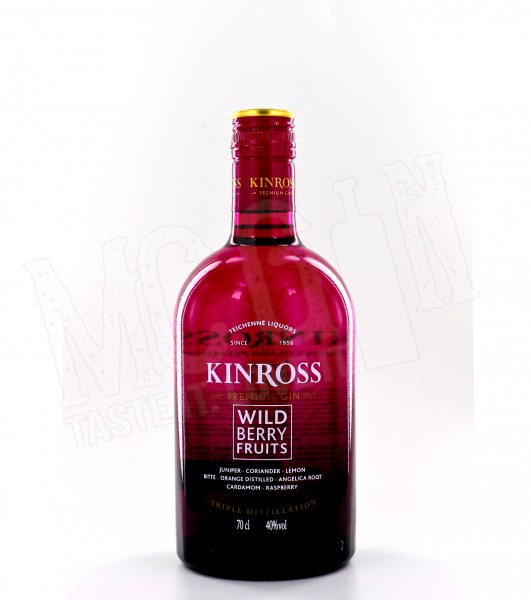Kinross Wild Berry Fruits Premium Gin - 0.7L
