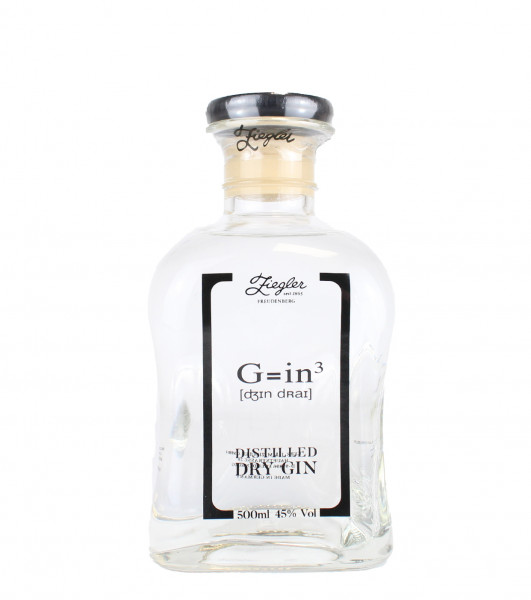 Ziegler G=in³ Dry Gin - 0.5L