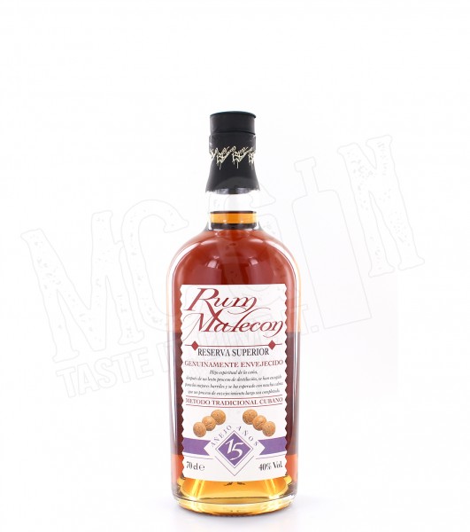 Malecon Rum Reserva Superior 15 Jahre - 0.7L
