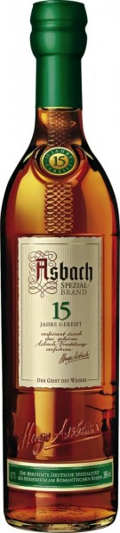 Asbach Spezialbrand 15 Jahre - 0.7L